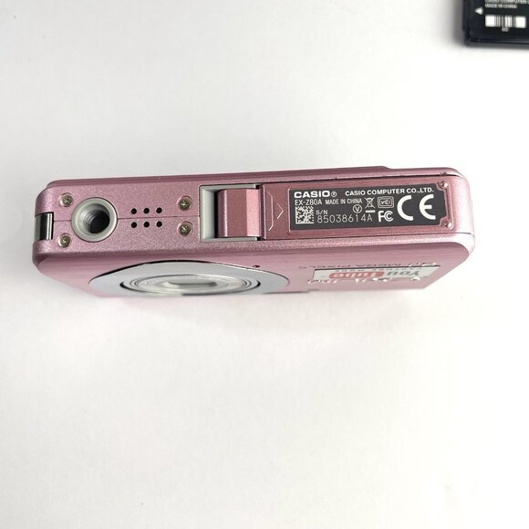 Pink Digital Camera - CASIO EXILIM EX-Z80  w Battery & Charger  3x Optical Zoom - Picture 10 of 16